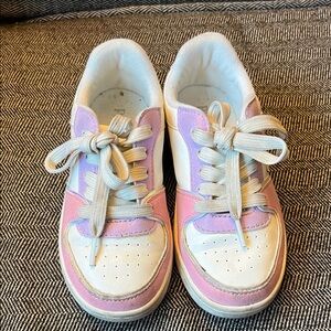The Children's Place Pink and White Kids Sneakers
